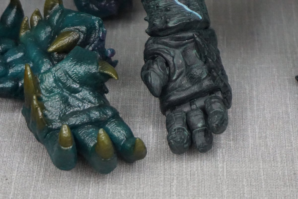 SHINOBI__03's tweet image. Leatherback Lingjihun vs NECA
#pacificrim #pacific_rim #Lingjihun #neca #kaiju #actionfigures #action_figures