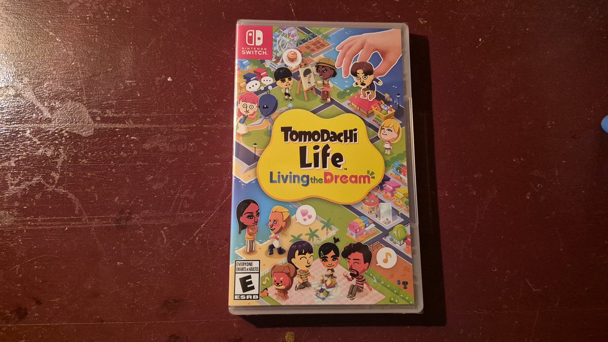Devon46530210's tweet photo. Got my copy of tomodachi life living the dream https://t.co/V4ks6i6zpv