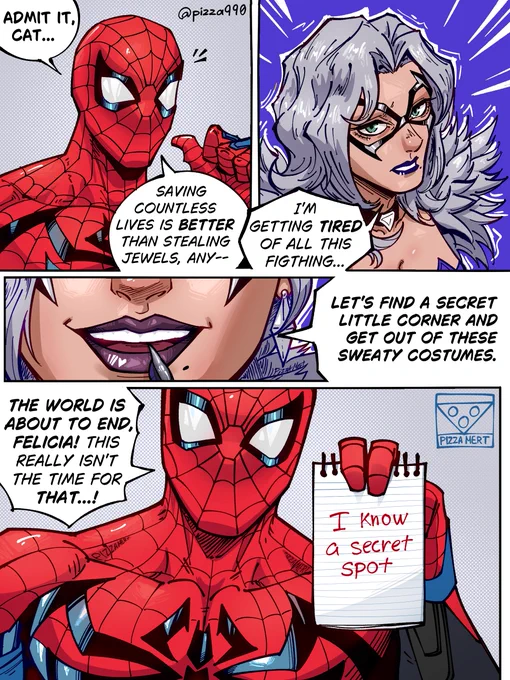 Spider-Man CAN handle Black Cat 