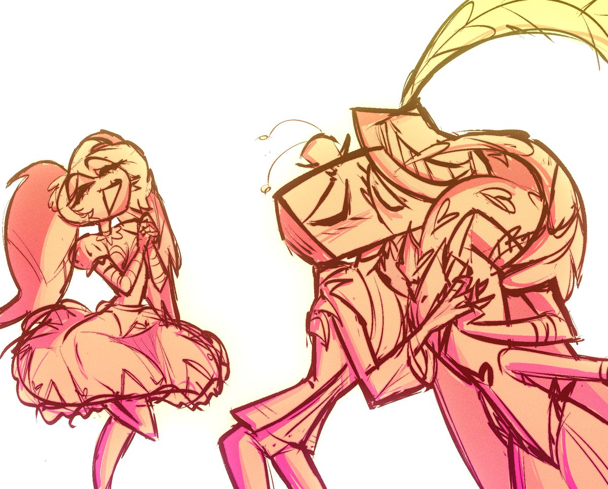 VividNyx's tweet image. SHE WAS FUJOSHING OUTTT
#StaticMoth #VoxVal