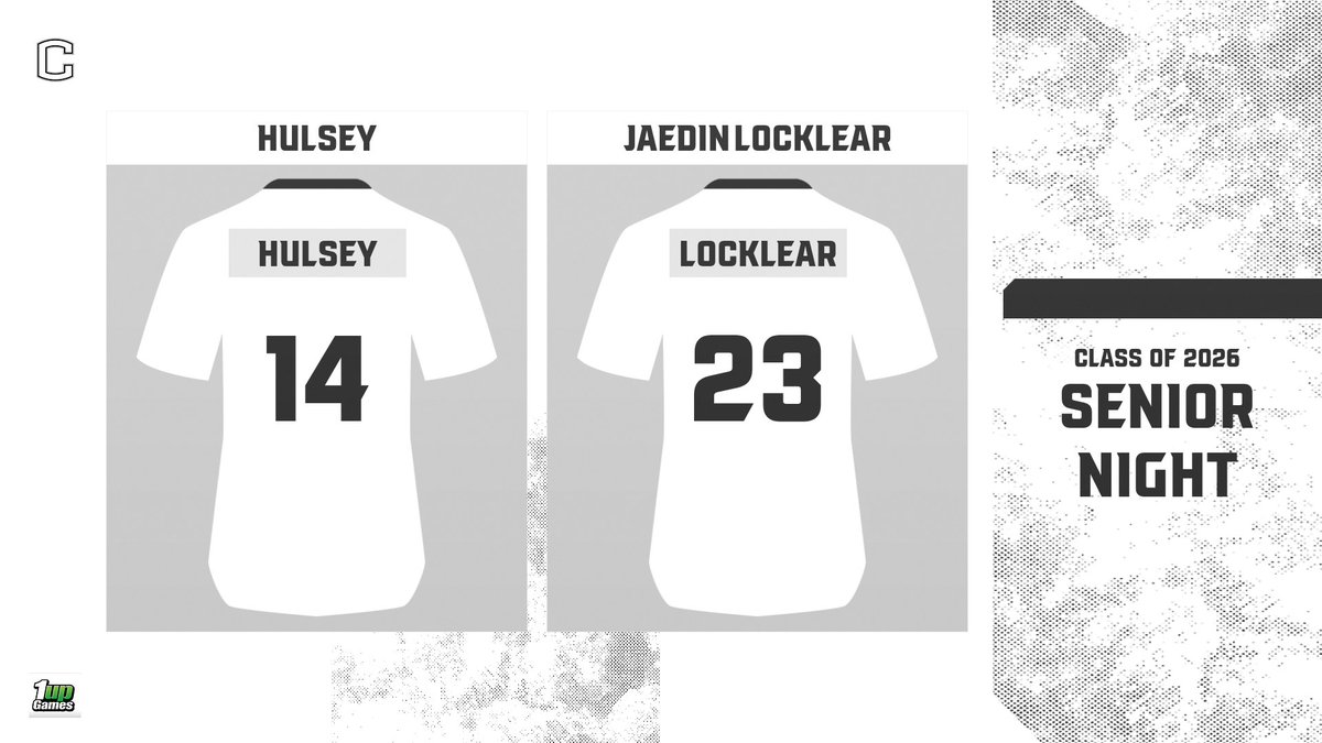 CoosaHSBaseball's tweet photo. GAMEDAY ALERT! Eagle Baseball takes on Chattooga tonight at 5:30 PM. Come out and support your Eagles on Senior Night! Join us as we honor Ian Hulsey and Jeadin Locklear in the class of 2026! #C4 https://t.co/SuaiUpLwgt
