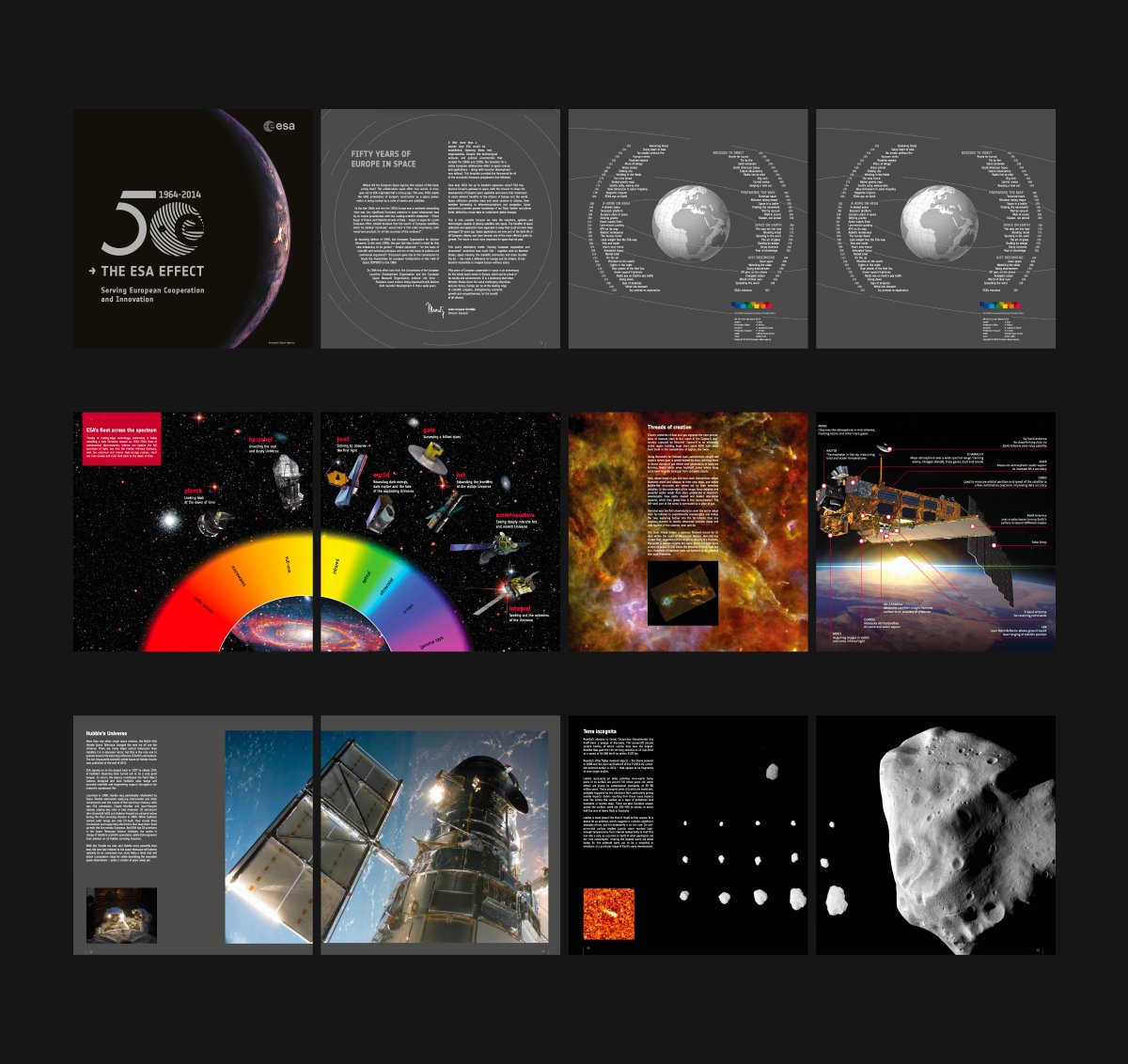 dali__design's tweet photo. When space tech met graphic audacity. ESA's 2014 design archive. https://t.co/5HoBCyhGeT