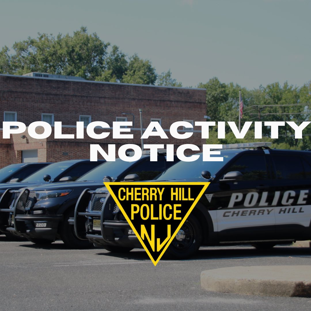 Cherry Hill Police Department (@CherryHillPD) / Posts / X