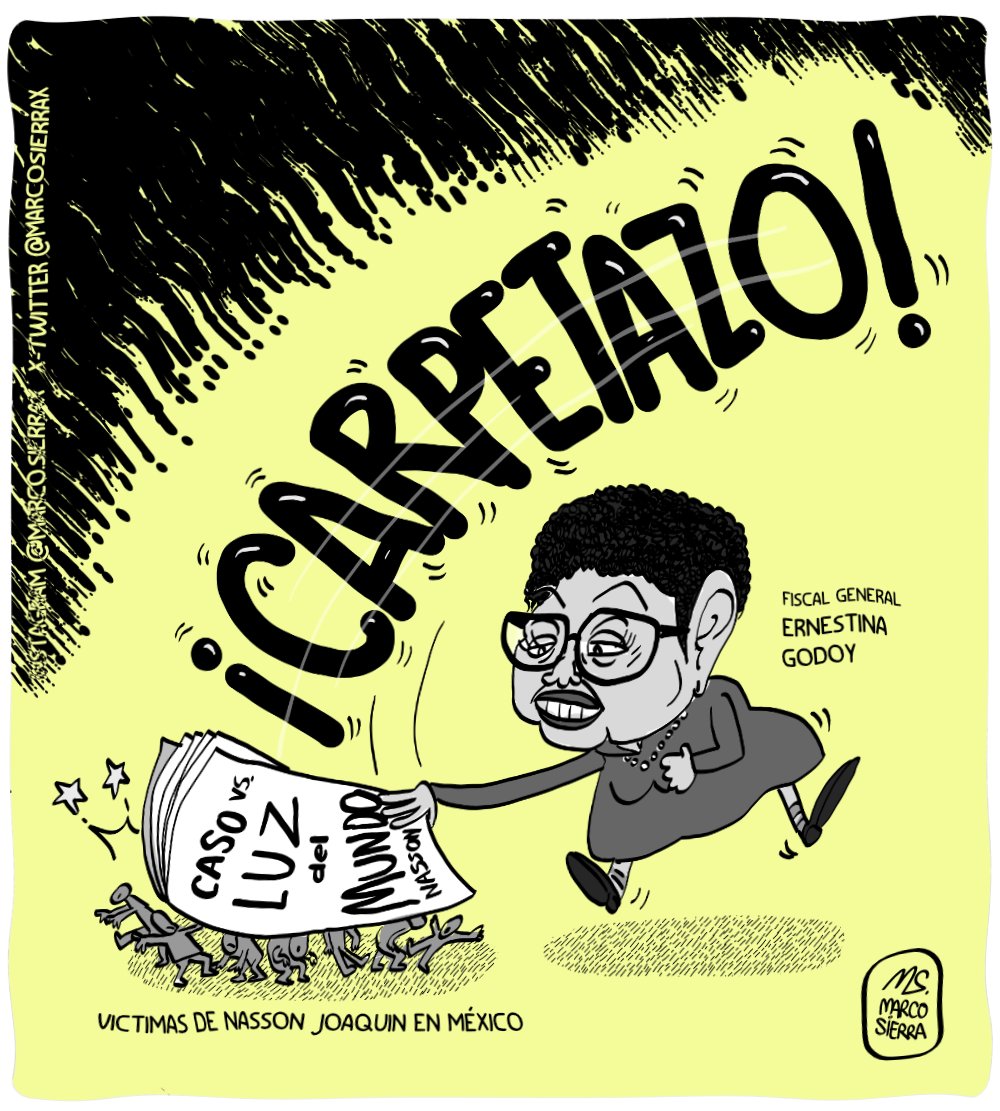 marcosierrax's tweet image. CARPETAZO!
La Fiscalía mexicana desecha el caso vs los líderes de la Luz del MundØ por falta de pruebas que por que se las llevaron a su juicio EEUU (o sera por que no hicieron su papeleo Washoskis)?

#humor #ErnestinaGodoy #Fiscalía #abusos #inexplicable #MonerosFinancieros