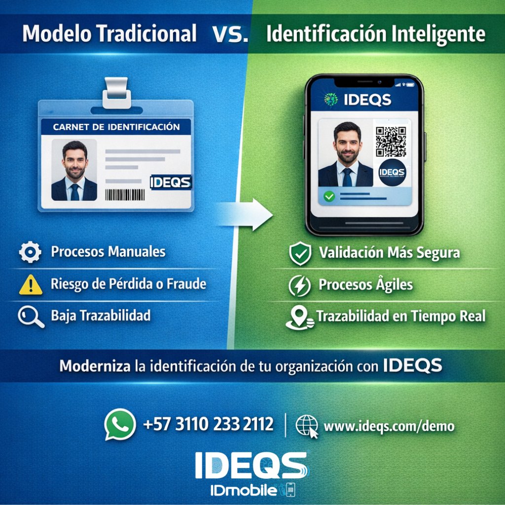 Ideqs_sas's tweet photo. ¿Tu empresa todavía depende del carnet físico? 
#IDEQS #IdentificaciónSegura #TransformaciónDigital #CredencialesDigitales #SeguridadEmpresarial📲 WhatsApp: (+57) 310 233 2112 \n🌐 https://t.co/OCWKkEhioF https://t.co/x85p0LwDBl