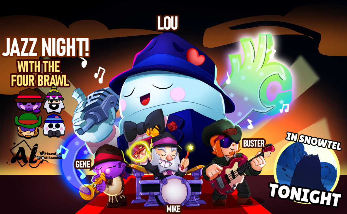 brawl_al's tweet photo. A jazz night at Starr Park

#BrawlstarArt #BrawlStars https://t.co/tTUYB90BKa