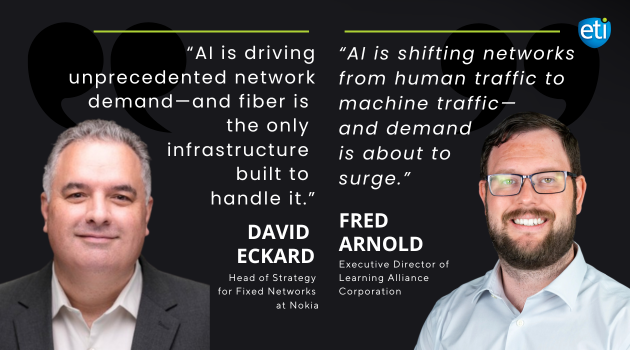 ETI_Software's tweet image. AI is reshaping #broadbandnetworks in real time.
• AI data centers are driving fiber demand
• Traffic is shifting to machine-driven interactions
• Networks must evolve to support distributed AI
#Fiber is at the center of what comes next.
etisoftware.com/resources/blog…
#AIinTelecom