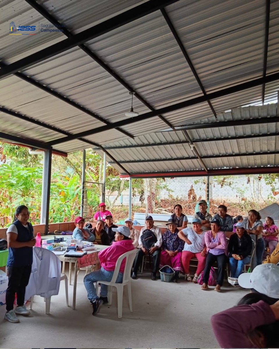 Seguro Social Campesino del IESS. tweet media