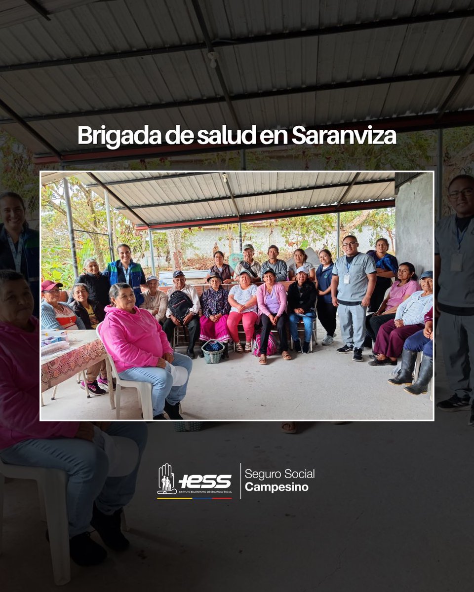 Seguro Social Campesino del IESS. tweet media