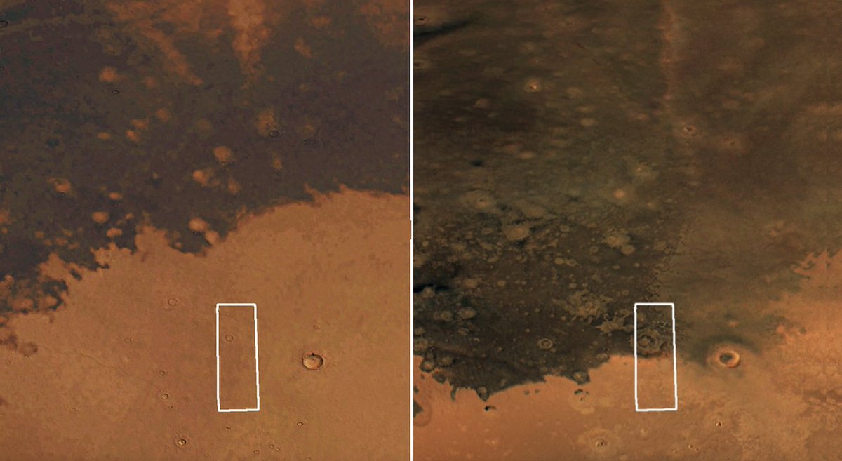 astrobiology's tweet image. Volcanic Ash Creeps Across Mars - The View From Orbit
astrobiology.com/2026/04/volcan…  #astrobiology #Mars