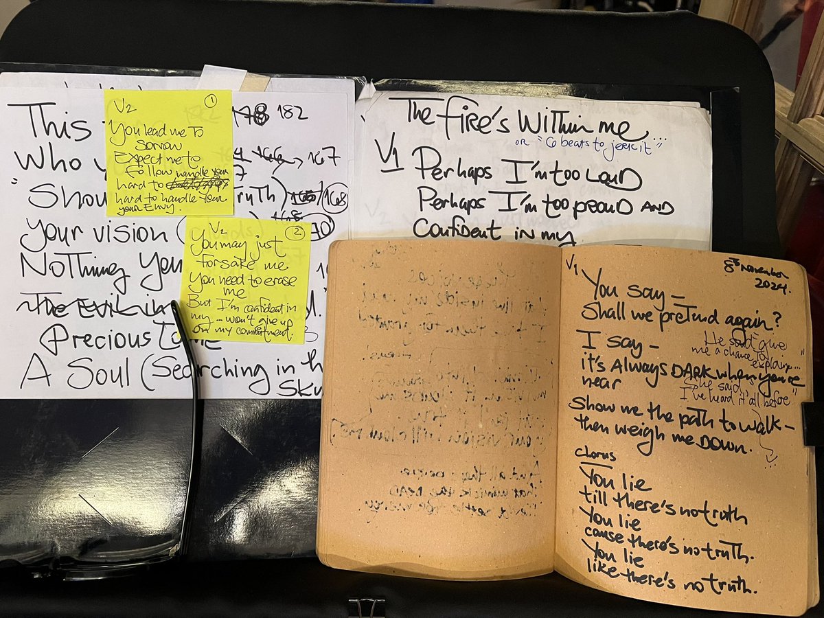 FourTripsAhead's tweet photo. New songs are being refined and tracked.
Patience FTA Family: our new album is going to be worth the wait!
#StudioDaze #SpinRecordingStudios #NewFTAAlbum #ReclaimRockMusic https://t.co/GAVCgiftIX