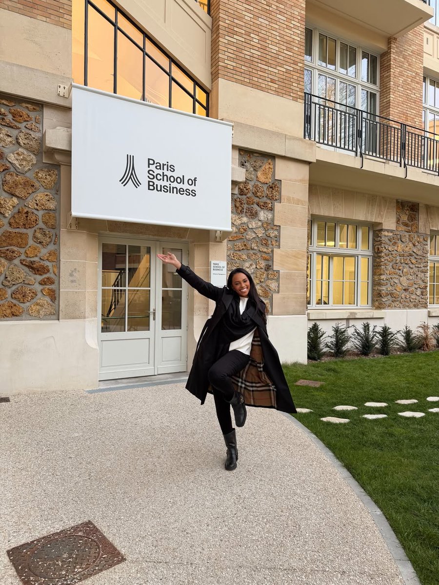 Celeste Khumalo has officially launched her journey in France as a Doctoral Candidate at the Paris School of Business. 👏🏾👏🏾👏🏾👏🏾👏🏾👏🏾

The former pageant queen is pursuing a Doctorate of Business Administration (DBA) as she continues to build on her impressive academic portfolio,