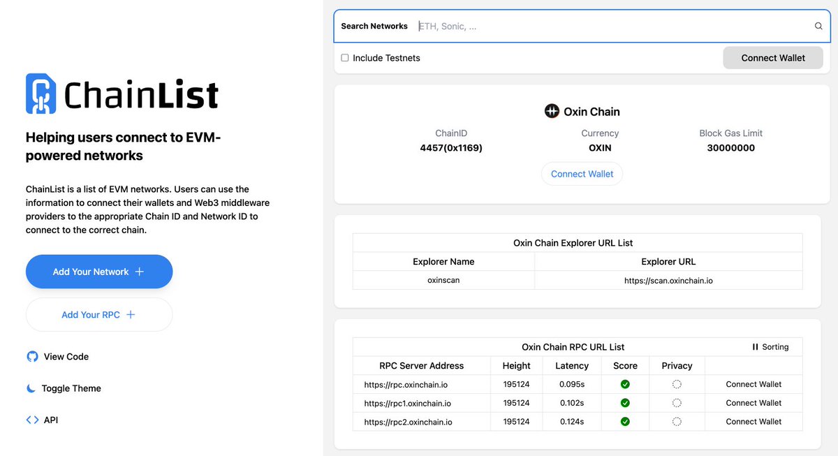Oxin Chain tweet media