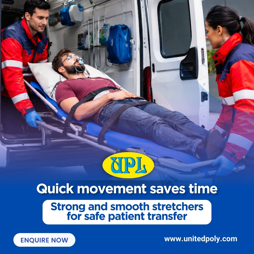 UnitedpolyEng's tweet image. 🚑 When every second matters, reliable #equipment makes all the difference.

Ensure safe, smooth, &amp;amp; quick #patient transfers with #highquality stretchers designed for durability and ease of use. Built to support #healthcare professionals in delivering efficient and secure care.