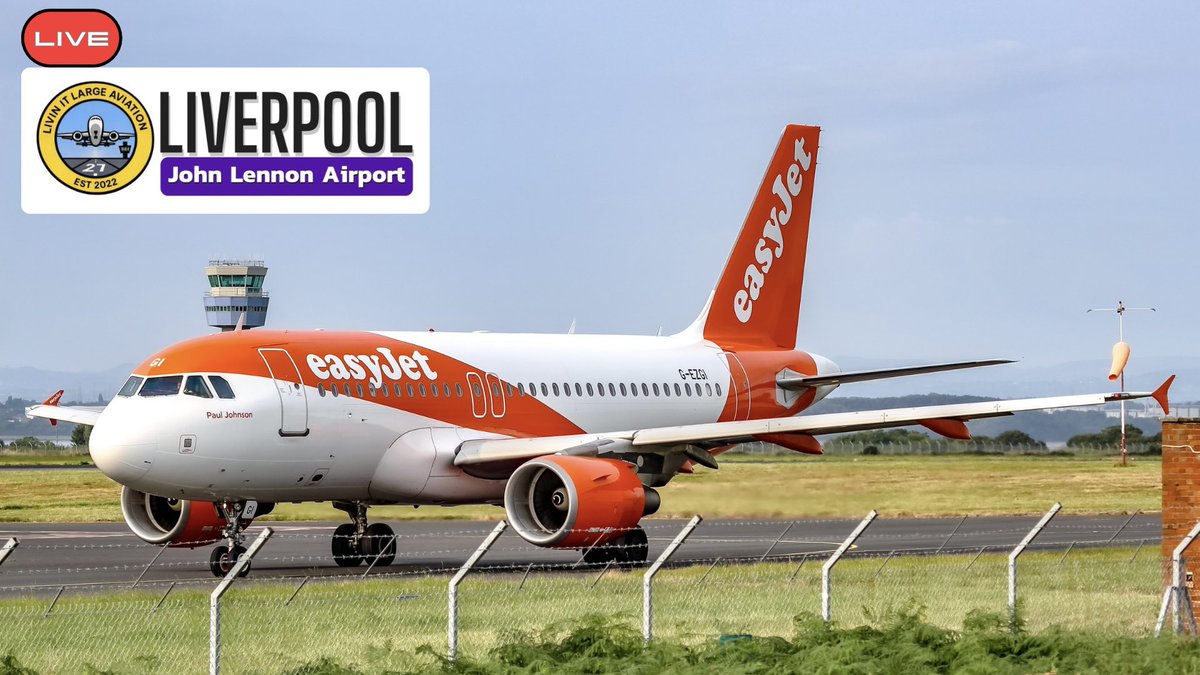 livinitlargee's tweet photo. We are back tomorrow LIVE at 3pm BST from Liverpool John Lennon Airport

Click on the link below ⬇️ to join us live 

https://t.co/18ZhAWudA6

#aviation #liverpool #airport #avgeek #aircraft https://t.co/s2909rigxV
