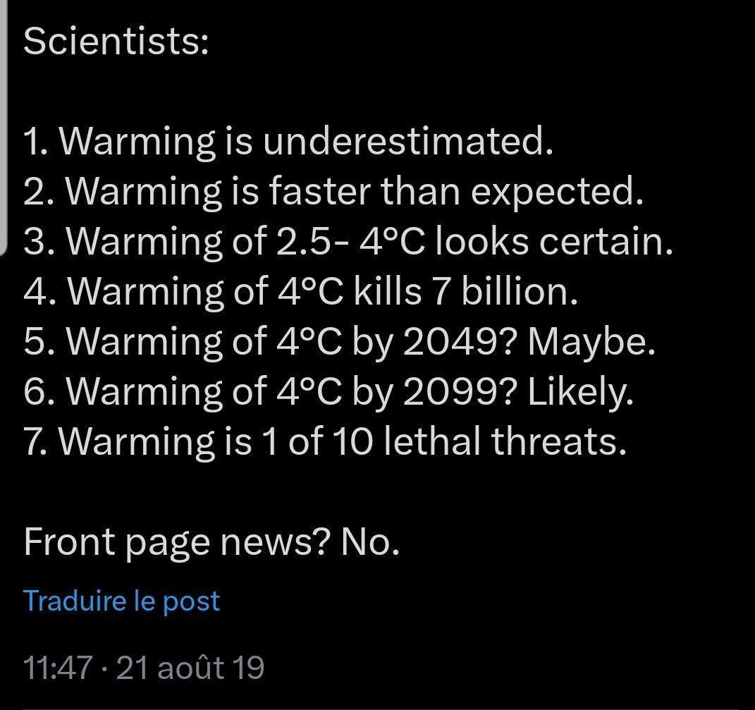 MikeHudema's tweet image. There is no time to wait. We need more climate ambition not less.

#ActOnClimate #PanelsNotPipelines @MarkJCarney