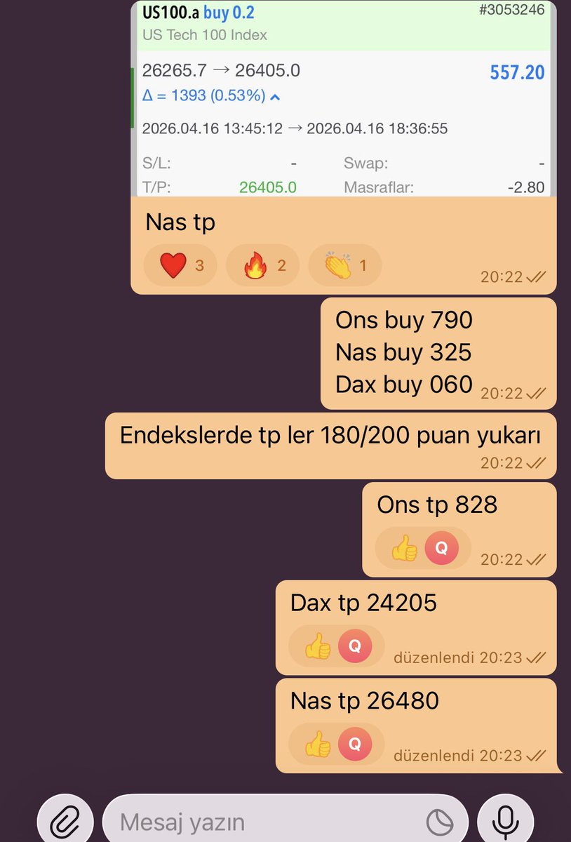 moneyhoca's tweet image. Yeni 3 lü işlem

#ons #dax #nasdaq buy ytd