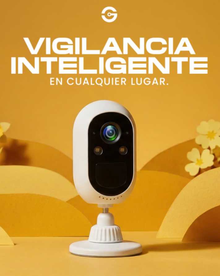 getttech's tweet photo. Cuida lo que más quieres 🏠. Nuestra Cámara de Videovigilancia te ofrece visión a color y control total desde tu celular con batería de larga duración 🔋

#Getttech #SmartHome #Primavera2026 https://t.co/VOsEsf4KjU