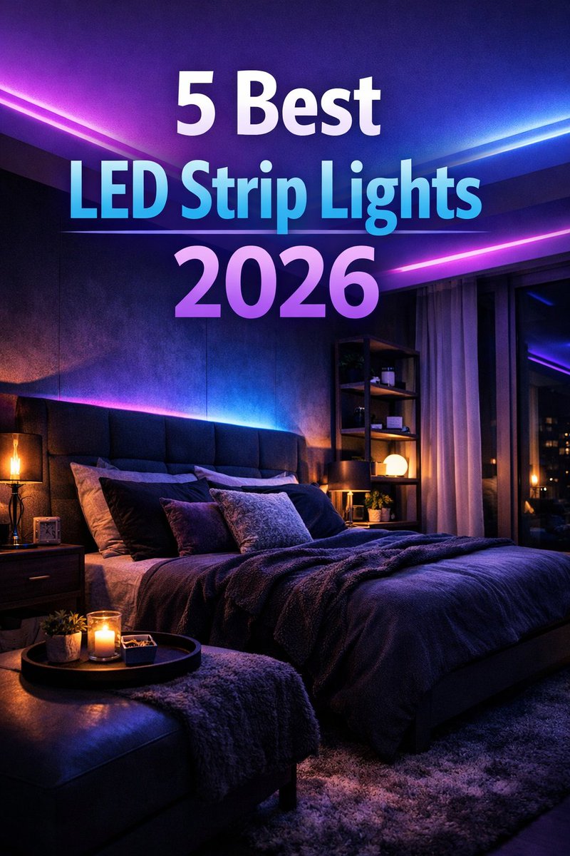 sayed_bin80042's tweet image. Your bedroom could look completely different 
in 30 minutes 🤯

Best LED strip lights 2026:
🥇 Govee RGBIC — $26.99
🥈 Kasa KL430 — $29.99
🥉 Daybetter 50ft — $12.99 ✅

Full guide + Amazon links 👇
worldtimesnow.com/best-led-strip…

#LEDLights #BedroomDecor #HomeDecor2026