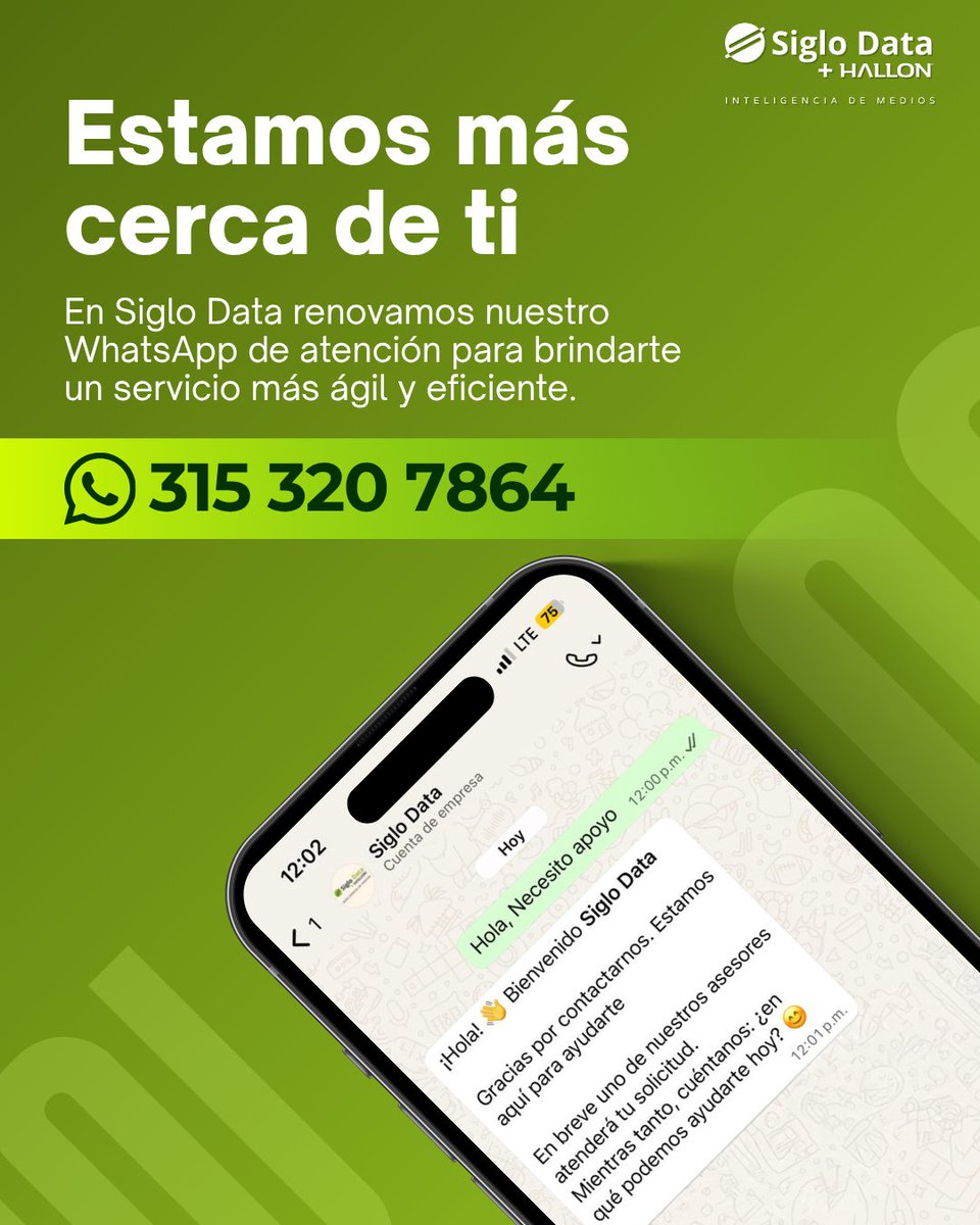 Siglo Data + Hallon tweet media
