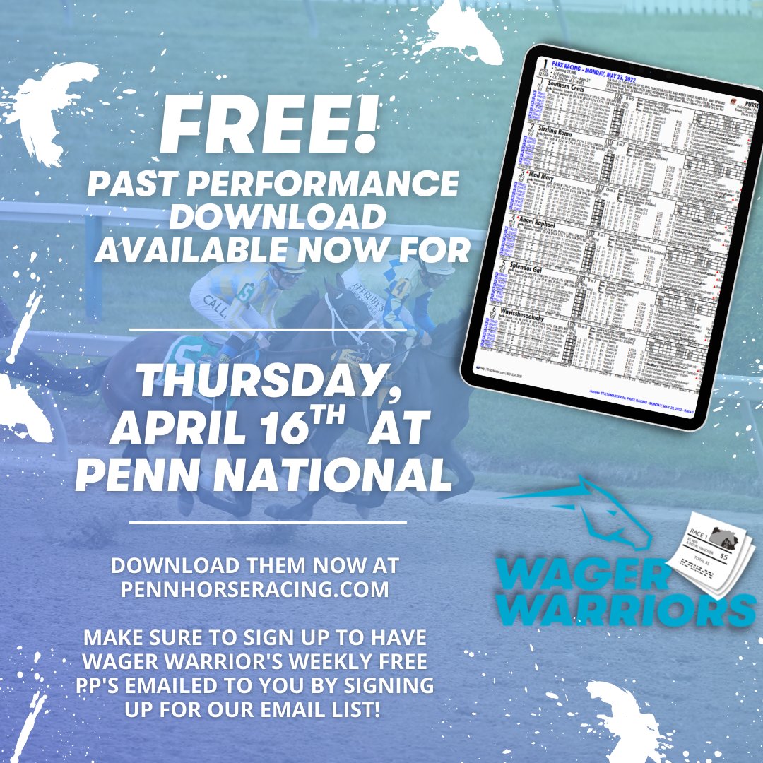PennHorseRacing's tweet photo. Get set for tonight’s action at Penn National Race Course! 🏇 Free PPs are available now at https://t.co/0at2BJFgra—don’t miss out!
@HollywoodPenn - @PA_HBPA - #PennNational #FreePPs #HorseRacing #NightRacing #PHRA https://t.co/2LrqhSVfFy