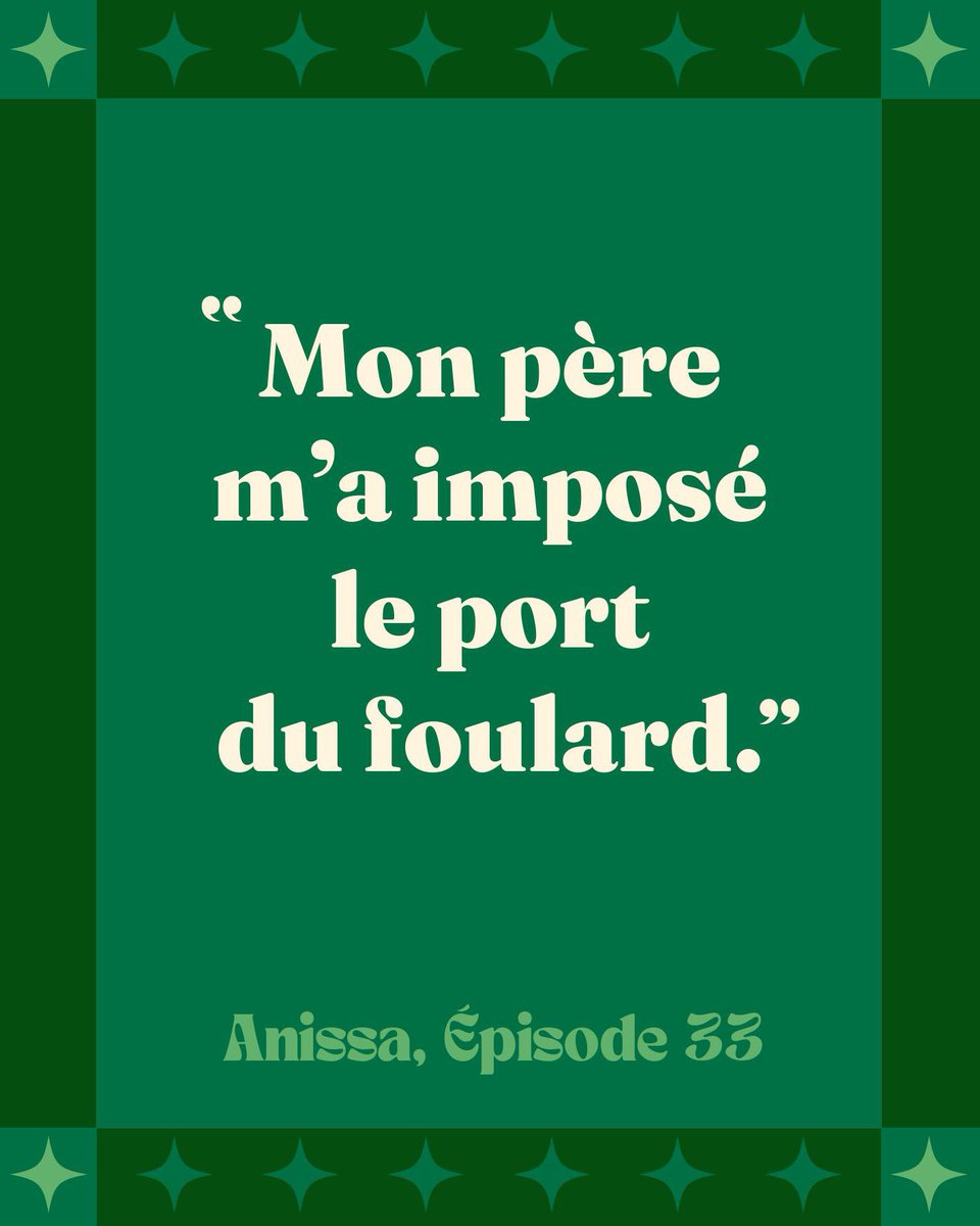 sorayafeministe's tweet image. Anissa a dit non. 

Non au voile imposé, non à la pression religieuse qui dicte chaque geste, et non à l'enfermement des corps comme des esprits. 

Écoutez son témoignage ici 👇🏼
Podcast @revdescoeurs 

youtu.be/lalZSdMqPPc?si…