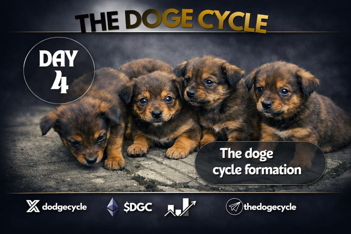 Five is forming a cycle, it's the doge cycle formation 
It's about the community 

$DGC