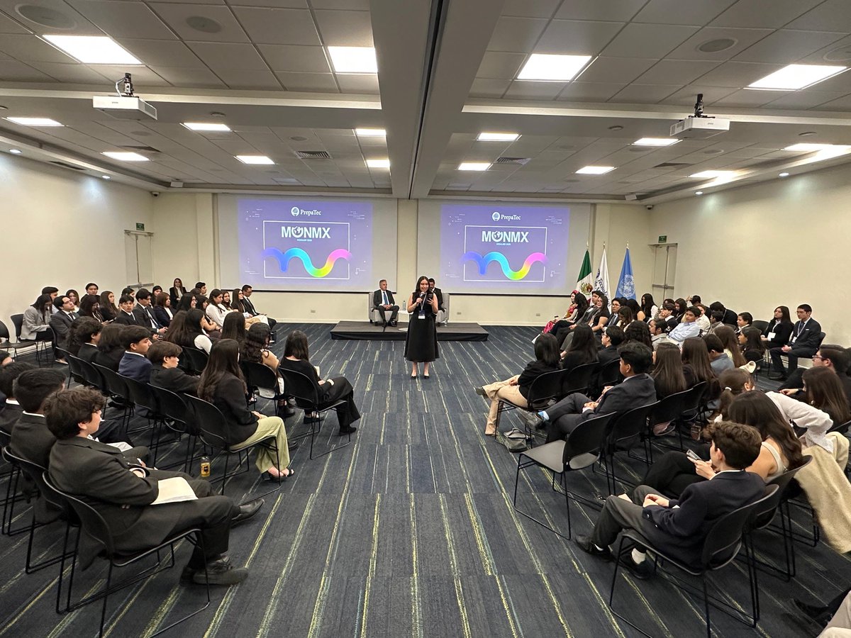 miguelrcabanas's tweet photo. Agradezco mucho invitación @TecdeMonterrey Campus Hidalgo a participar en #MUNEX 2026, sobre la ONU 🇺🇳 y el futuro del Multilateralismo con José Maria Izamal de ONUCD. ⁦@CSocialesTec⁩ Modelo Naciones Unidas es una experiencia transformadora para estudiantes y profesores. https://t.co/j5PursE21k