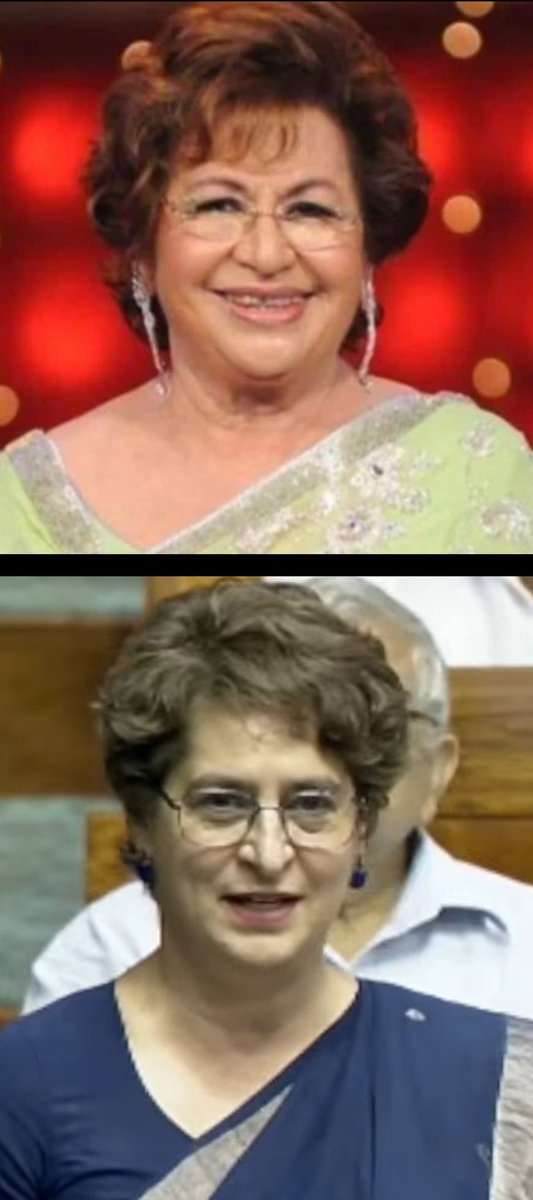 आज संसद में हेलन स्टाइल में सजधज कर OBC की लड़ाई लड़ने आई थी प्रियंका गांधी...