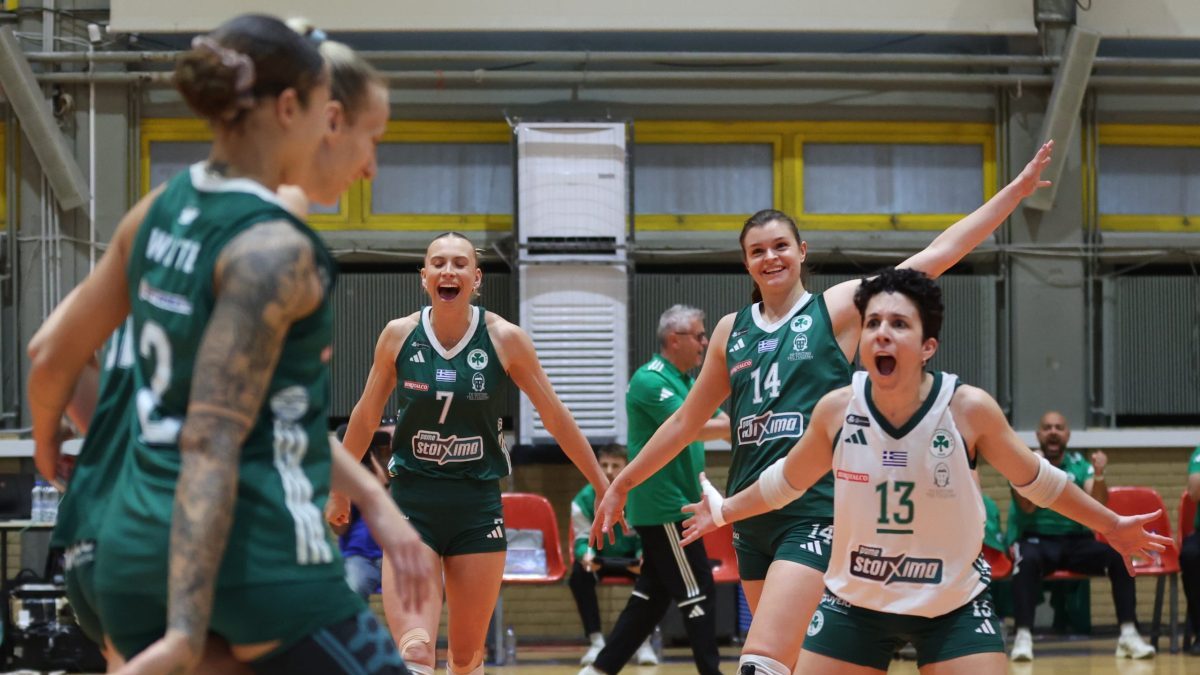 ert_sports's tweet image. ☘️Ο κυριαρχικός Παναθηναϊκός πήρε με άνεση τον πρώτο τελικό🇬🇷🏐 

#paovolley #paoac #zaon #volleyleaguew 

𝝙𝝞𝝖𝝗𝝖𝝨𝝩𝝚 𝝚𝝙𝝮: ertsports.gr/bolei/o-kyriar…