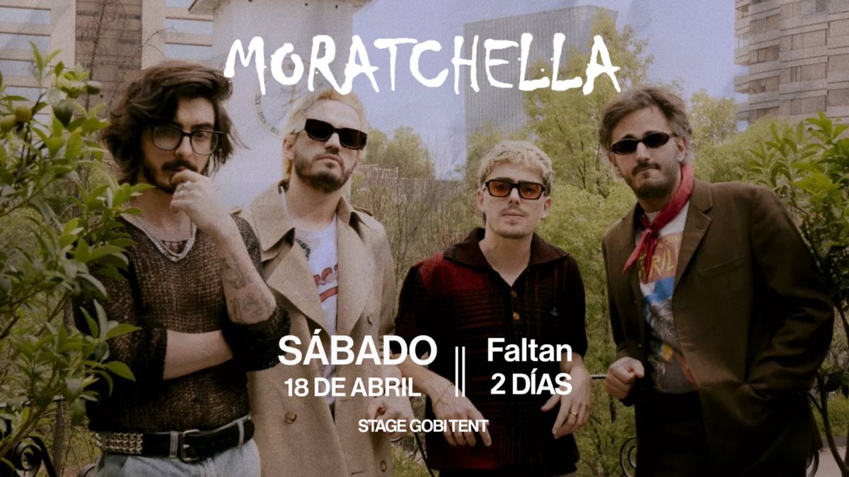 — Moratchella weekend 2.   

Faltan 2 días.

📎 youtube.com/live/OMImphySF…