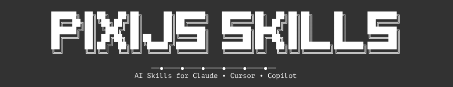 ErickSky's tweet photo. Acaban de liberar los skills de la librería JavaScript que usa WebGL + WebGPU para crear juegos, animaciones y experiencias interactivas brutales en el navegador.

El sucesor moderno de Flash.

La que usan los que hacen magia visual en web.

Ahora con SVG export, alpha masking, filtros mejorados y todo actualizado a v8.18.

REPOOO👇
