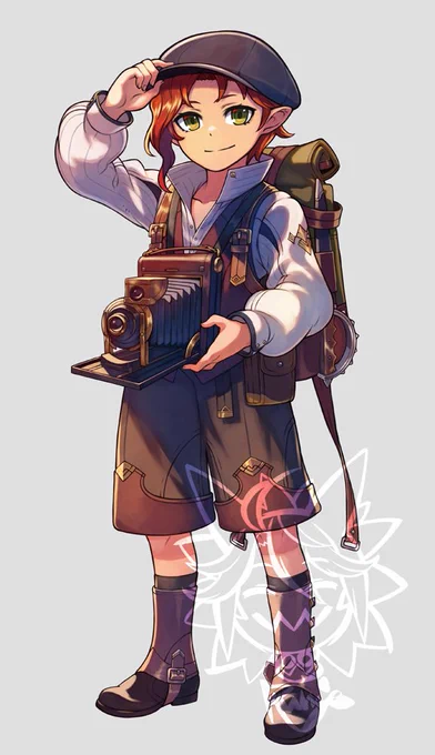 2月ごろにskebで描かせていただいた、ご依頼者様のオリジナルキャラクターのTRPGの立ち絵イラストです! リクエストとブーストありがとうございました! #Skeb