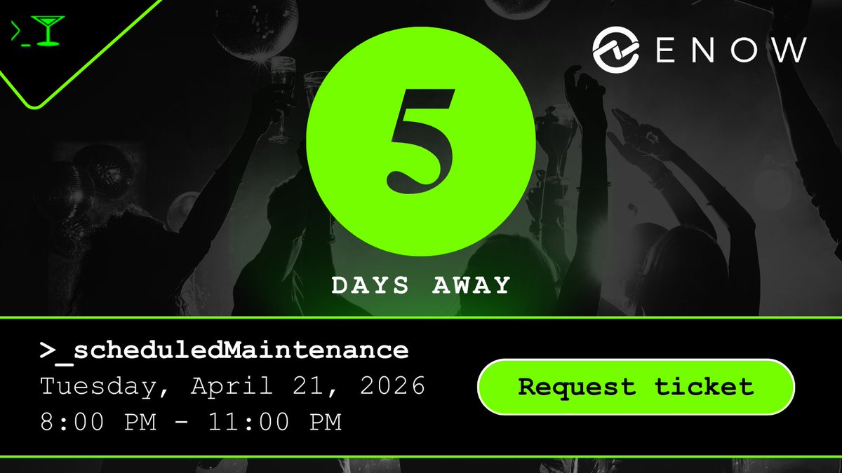 SchdMaintenance's tweet image. 🍸🎉The Countdown is ON!! 5 days until &amp;gt;_scheduledMaintenance in Orlando!

This party is for #M365 Pros who deserve a break and a good drink!
⚠️Request your invite now before spots fill:
🔗hubs.li/Q04csW850

#ScheduledMaintenance #M365Con26 #SchdMaintenance