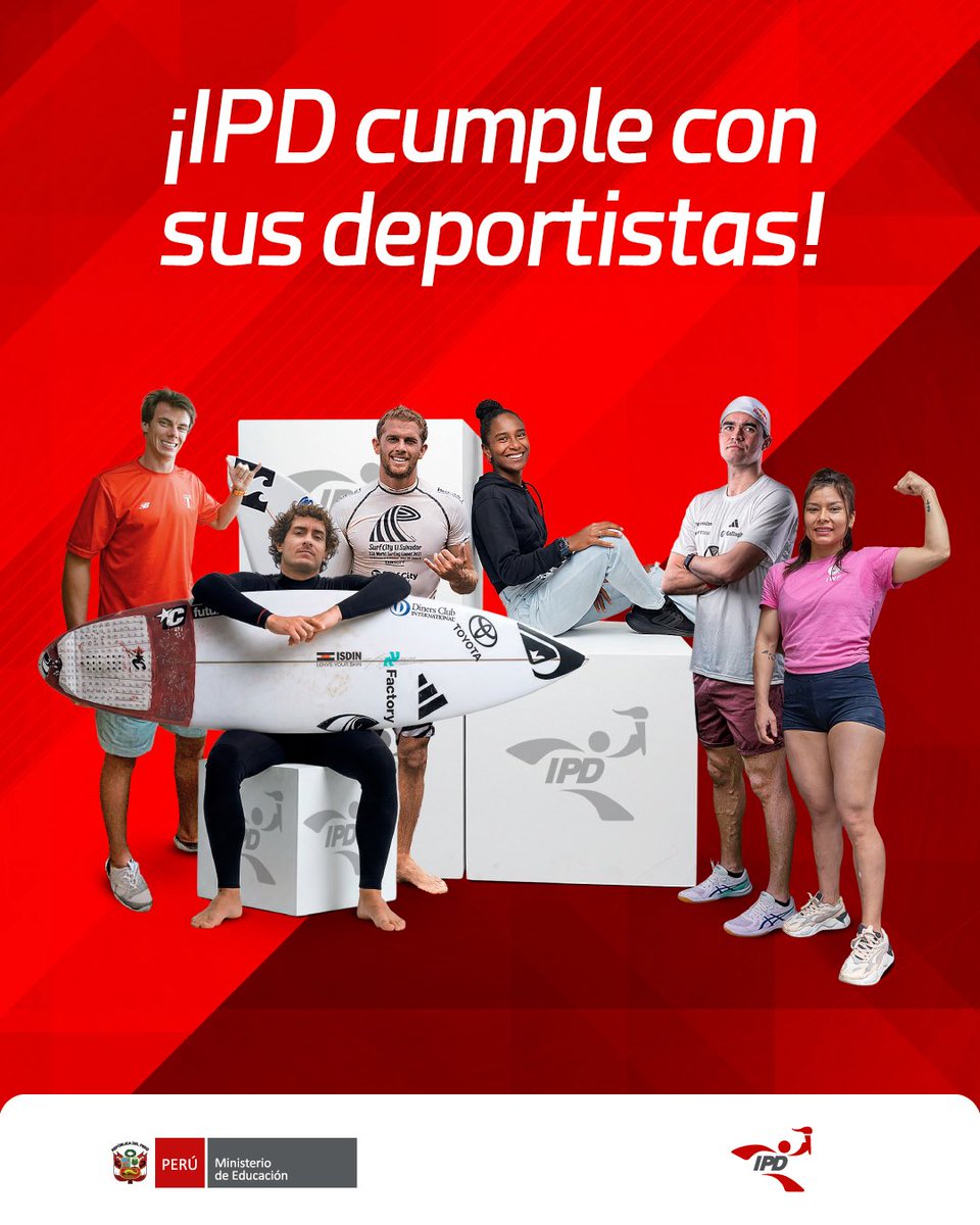 ipdperu's tweet image. #NP | IPD cumple con sus deportistas ✅🇵🇪🏅

En una muestra de reconocimiento al esfuerzo de nuestros deportistas, el IPD hizo efectiva la entrega de incentivos económicos a seis destacados atletas que lograron medallas para el Perú en el mundo. 

🔗 gob.pe/es/n/1380053