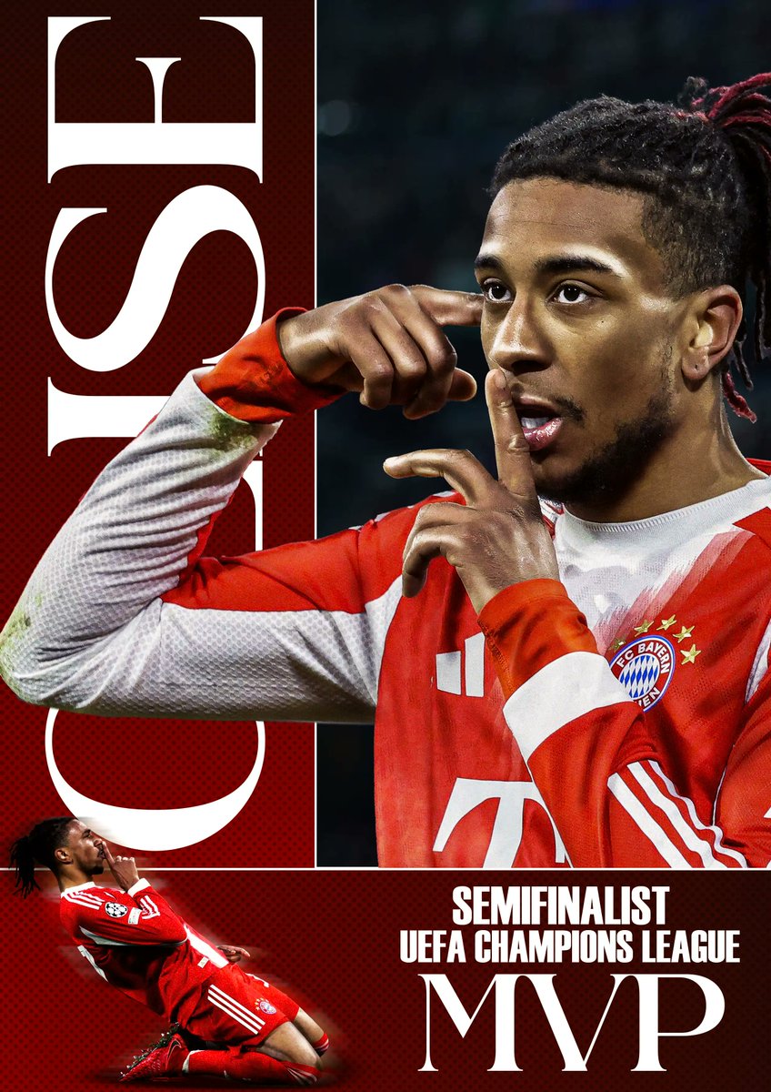 ATNdsgn's tweet image. OLISE MVP 🇫🇷✝️#smsports #poster #olise