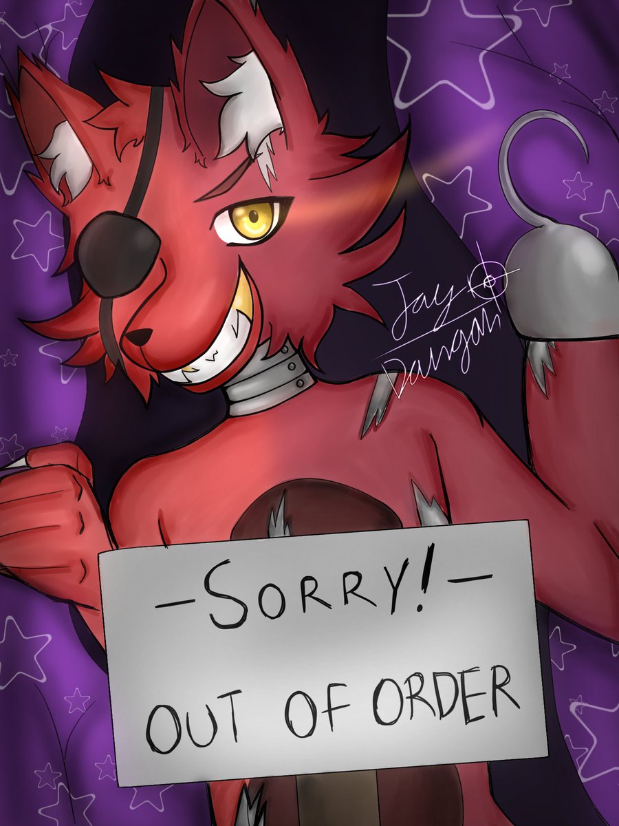 JayDangann's tweet photo. "GO, GO, GO!!!"
#fnaf #fivenightsatfreddys #foxy #art #drawing #viral #fyp #foryou #artist https://t.co/rENk0CVirx