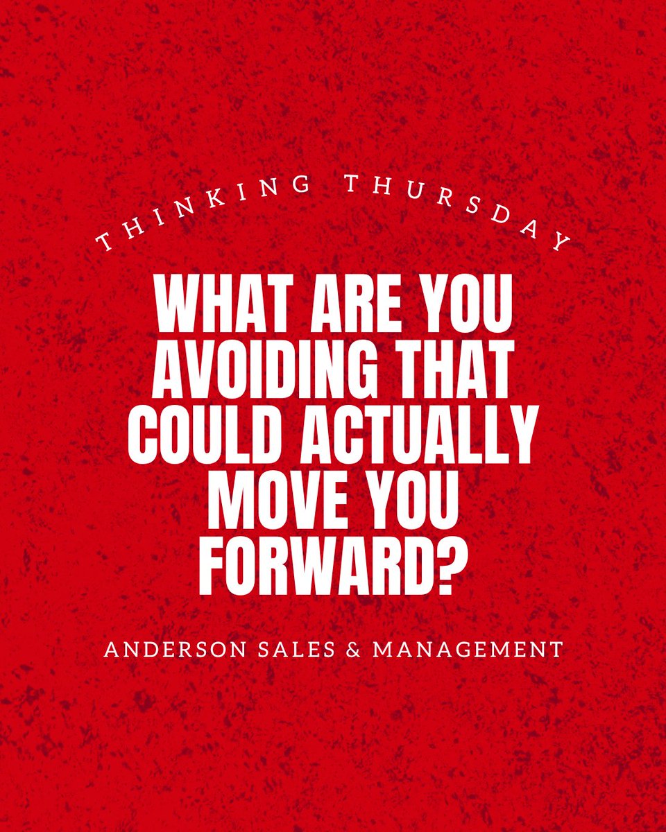 AndersonSalesAL's tweet image. 💭 Growth often comes from the things we delay, avoid, or overthink. At Anderson Sales &amp;amp; Management, we challenge ourselves to face those moments head-on, because progress starts when comfort ends.
-
#thinkingthursday #growthmindset #selfdevelopment #andersonsalesandmanagement