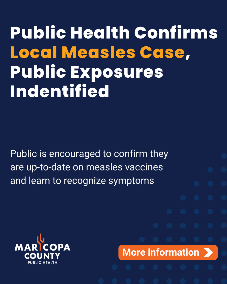 Maricopa County Public Health tweet media