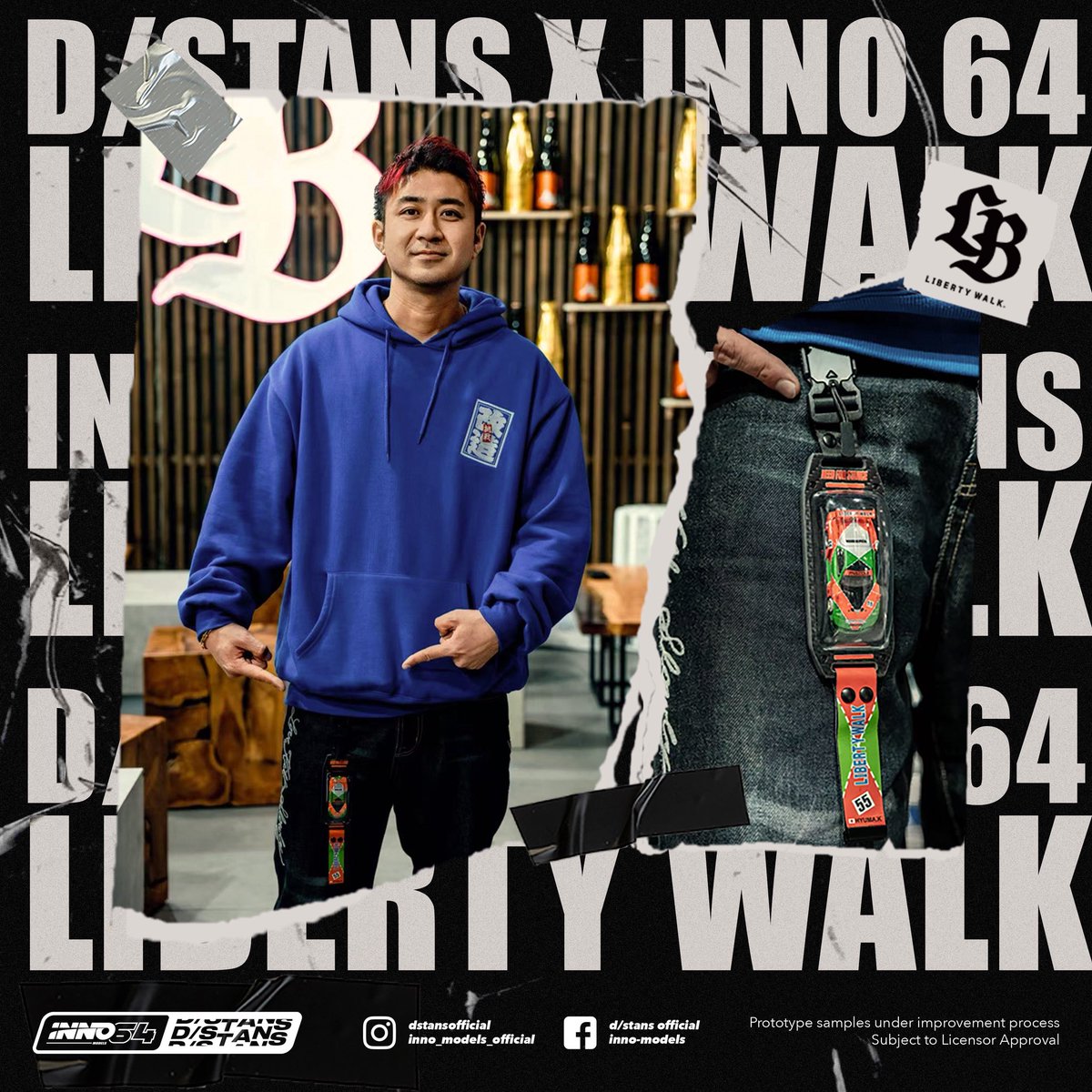 dstansonchain's tweet photo. D/STANS x Liberty Walk x INNO

💥Drop 💥: 
🏎China edition limited: 3,000 pieces
📅：2026/04/17-19
📍: HEC @hobbyexpochina 
  Beijing Exhibition Center, 5T16 Booth

🏎️Liberty Walk edition limited: 500 pieces
📅：2026/04/25
📍: @LB1993_official Stores https://t.co/pmyOZPJCOj