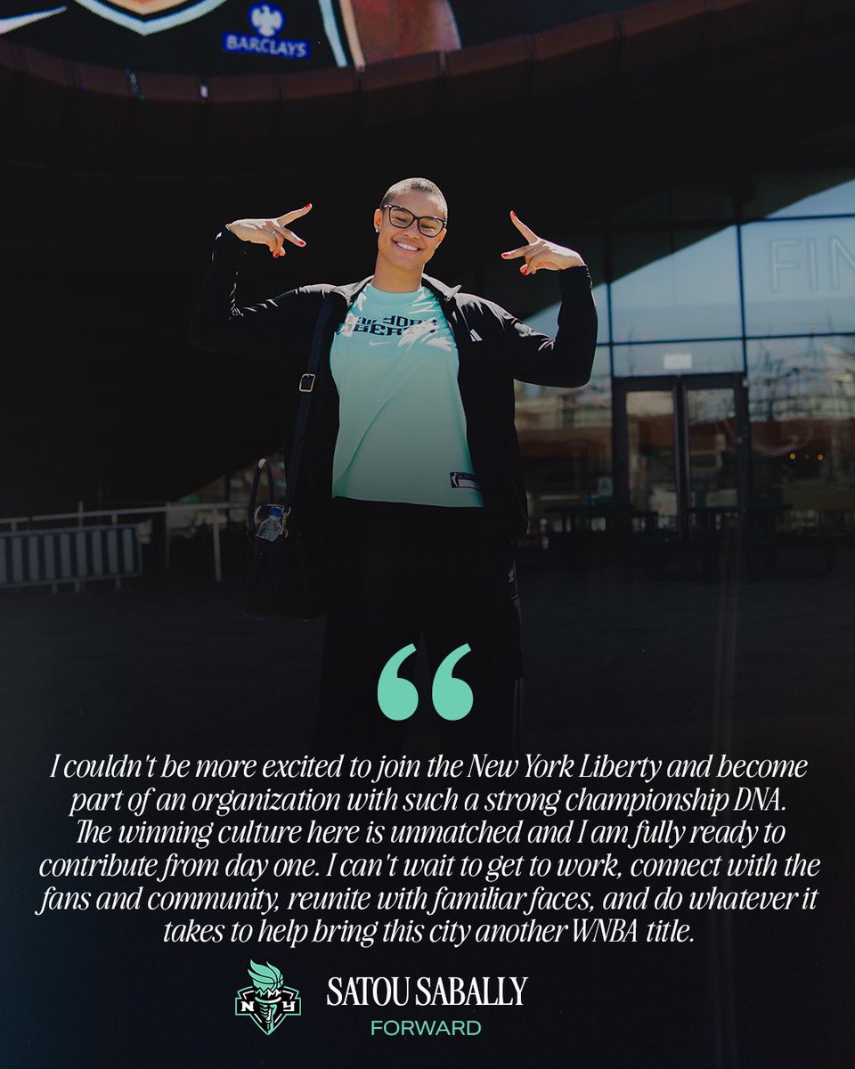 New York Liberty tweet media
