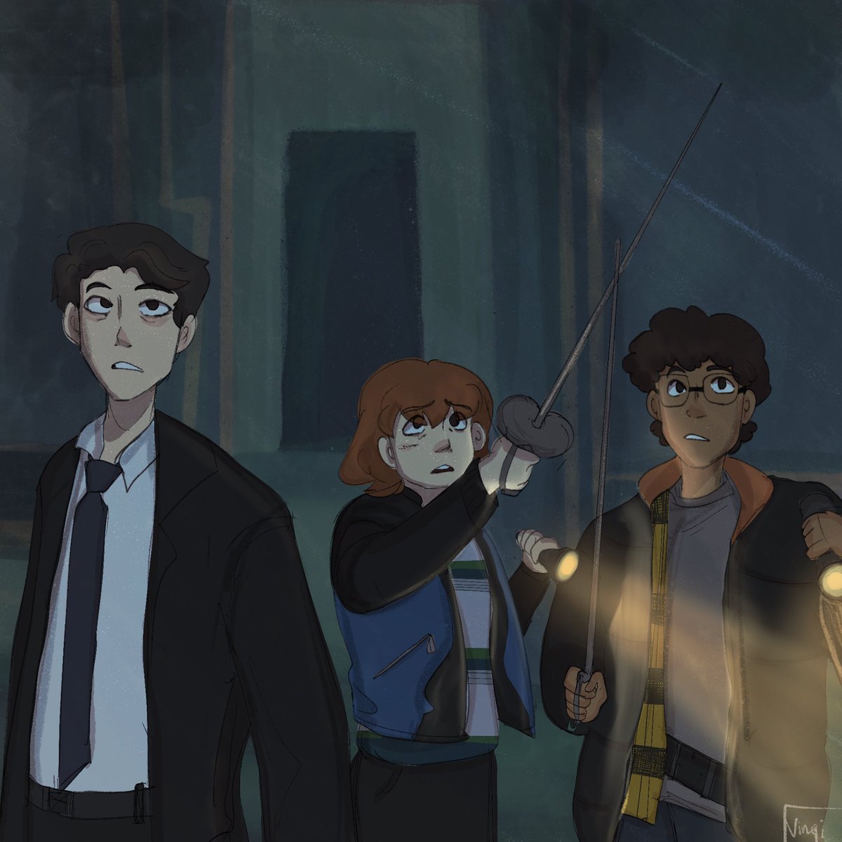 toodlesdoodless's tweet photo. I didn’t think I’d be able to finish this on time because I started so late😅 (I rushed a bit on the background and shading, but it’s donee hehe 😊) 

#LockNationDTIYS3
#SaveLockwoodandCo https://t.co/A1tsPXHlRy