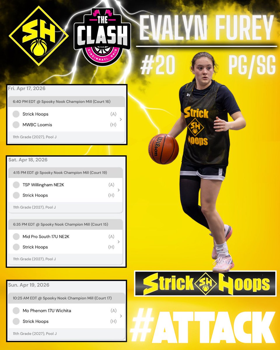 StrickHoopsLLC's tweet photo. 2028 @EvalynF0501

College coach’s (me) eval:
🔸All-Region
🔸2x Record-Argus All-Star
🔸College ready 3-pt range
🔸Sees the floor + makes teammates better
🔸Coach’s kid = high 🏀 IQ

#ATTACK #GetBuckets #StrickHoopsFam #Recruiting #TheClash https://t.co/xExHHhaNzA