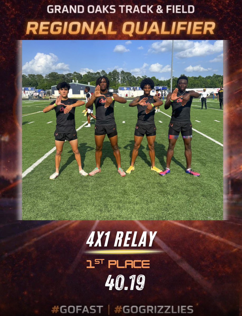 Grand Oaks Track & Field tweet media