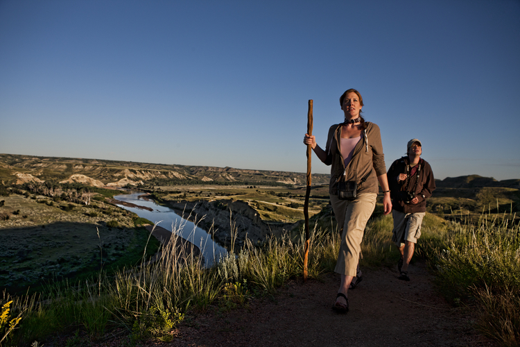 TRPresLibrary's tweet image. If you're thinking about a summer road trip, here's one that actually delivers:

Medora, North Dakota sits at the western edge of the state, right off I-94, at the entrance to Theodore Roosevelt National Park. The town has 121 year-round residents and draws hundreds of thousands