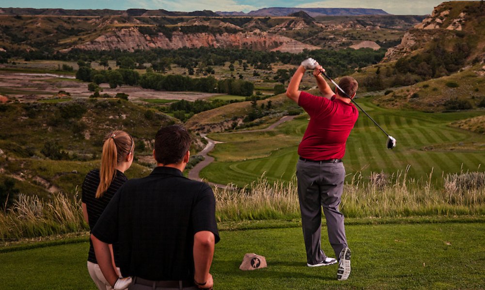 TRPresLibrary's tweet image. If you're thinking about a summer road trip, here's one that actually delivers:

Medora, North Dakota sits at the western edge of the state, right off I-94, at the entrance to Theodore Roosevelt National Park. The town has 121 year-round residents and draws hundreds of thousands