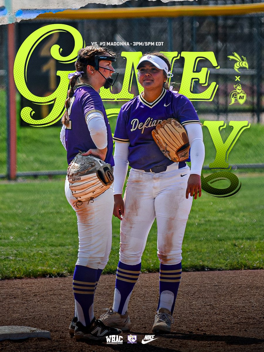 DC_Athletics's tweet photo. 🥎SB: We're back in action with a big test at home!
🆚#3 Madonna
⌚3 & 5 P.M.
🏟️Defiance High School
📍Defiance, Ohio
📊https://t.co/a8cFaYdtTa
#IntoTheSwarm https://t.co/QSj0dte4kP