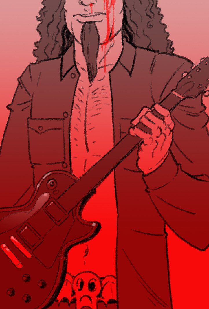 dethkomic's tweet image. Magnus Chesthairsmith
#old 
#iheadcanonhisguitariscursed