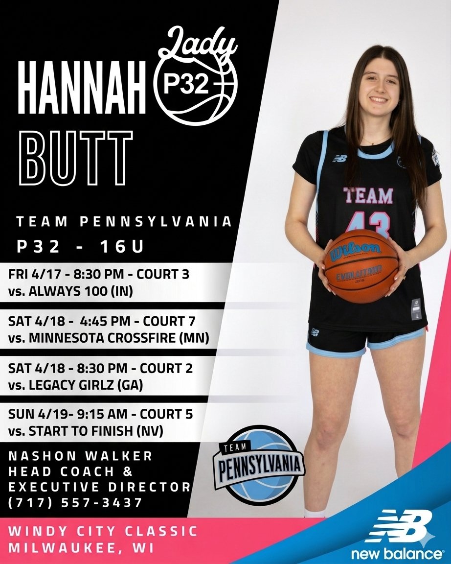 HannahButt2030's tweet photo. Hope to see you there! 🏀🩷🤍💙 https://t.co/fybJtfU7mq