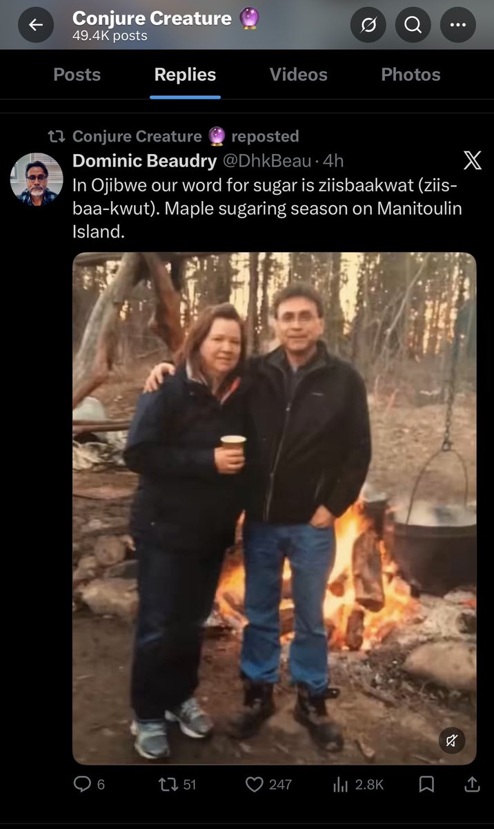 conjurecreatur's tweet photo. @ConjureCreature Retweeting Native posts doesn’t undo the half-decade of harassment and lies you’ve fabricated against a Native American man ~ 🥸 ur still a racist hack who shouldn’t get a ounce of business bby https://t.co/V6whRgPUjT